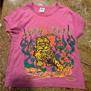 Urban Outfitters Pure Love Tiger Baby Tee